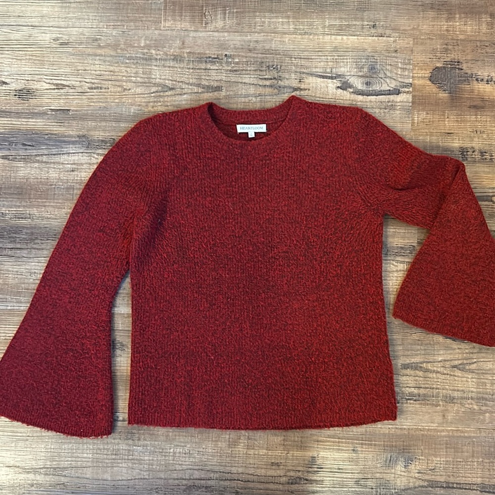 Heartloom red sweater